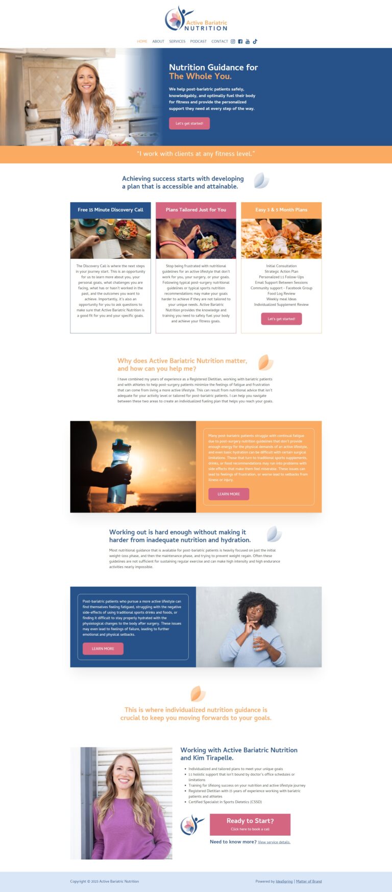 Active Bariatric Nutrition