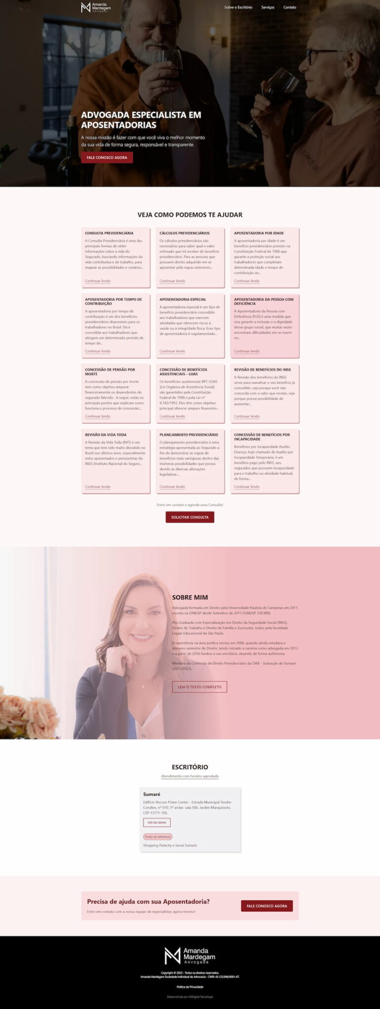 Website Amanda Mardegam